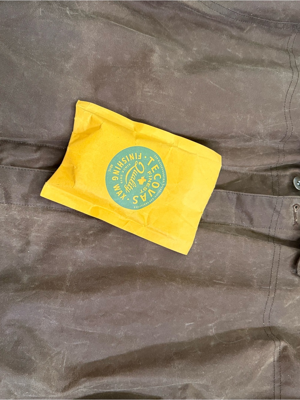 Barbour Brown Wax Jacket with Green Quilted Lining